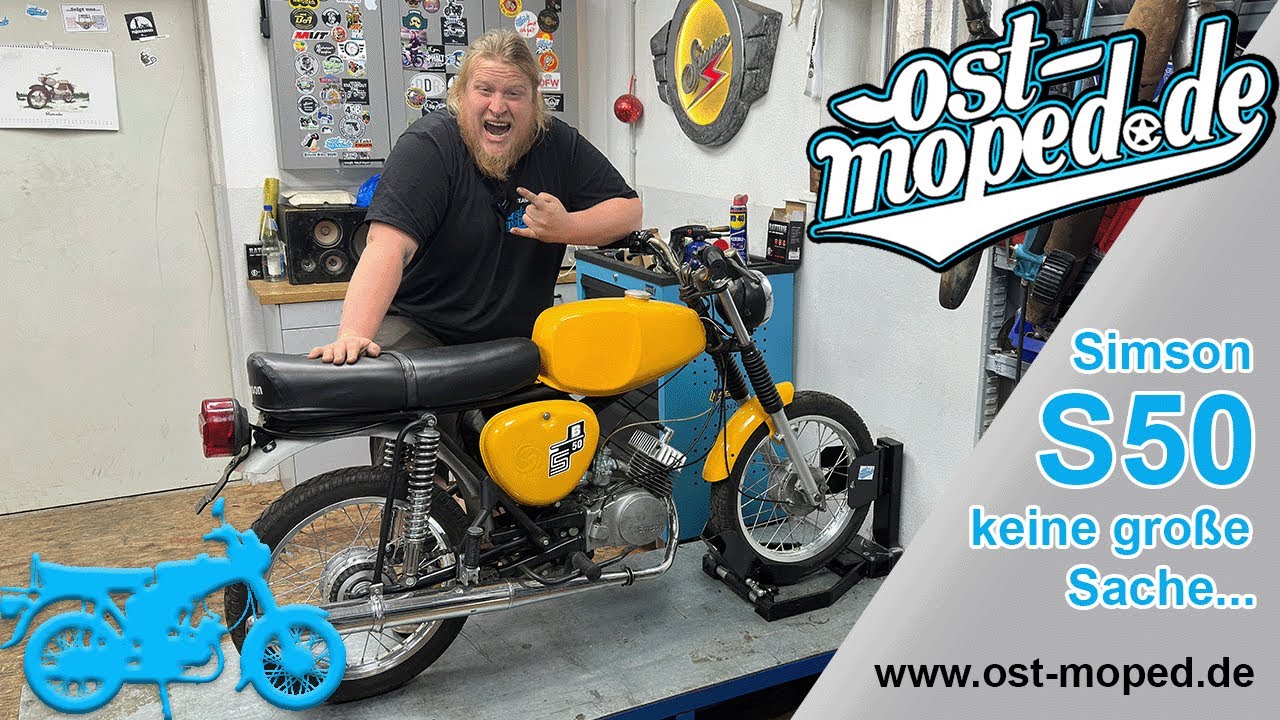 Simson S50 | War ja doch nicht so schlimm 😰😮‍💨 |  ost-moped.de