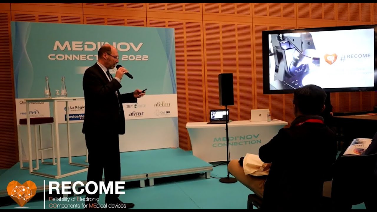 Projet RECOME - Conférence salon Médi'Nov 2022