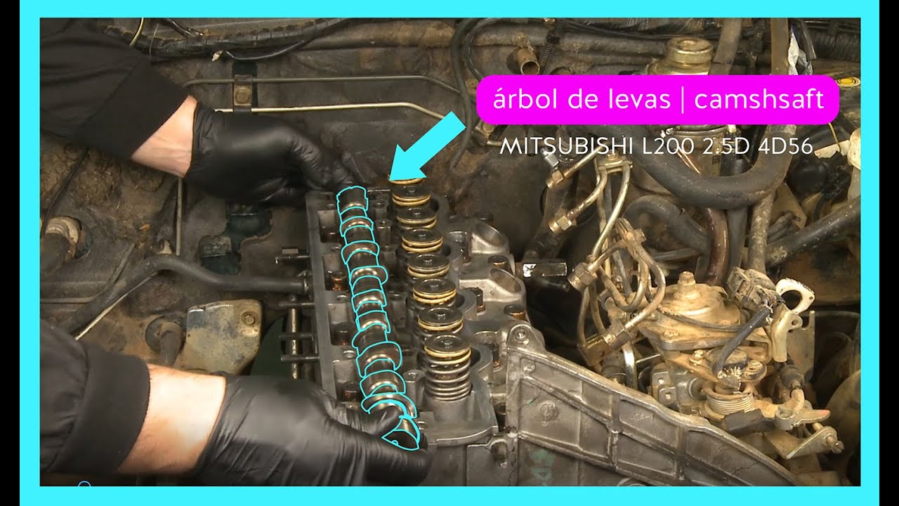 MITSUBISHI L200 2.5D 4D56 Camshaft / Árbol de levas .