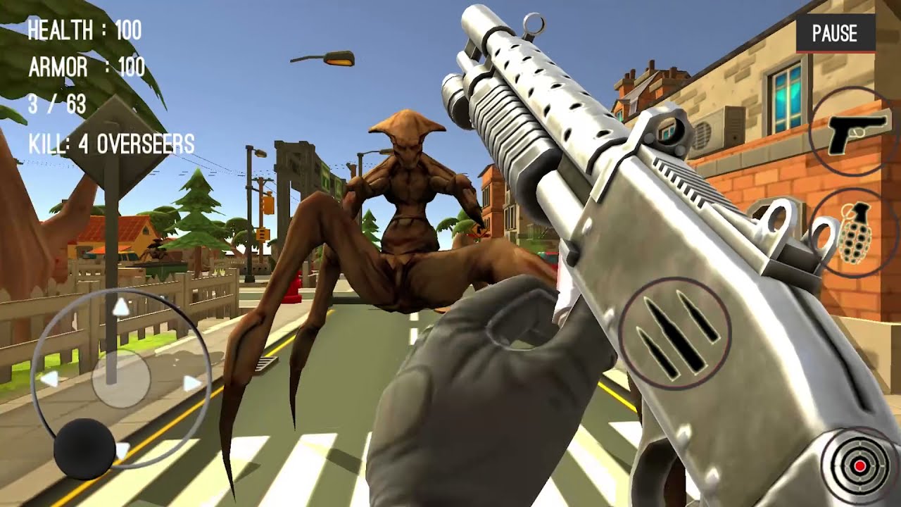 Monster Killing City Shooting III Trigger Strike Android Gameplay