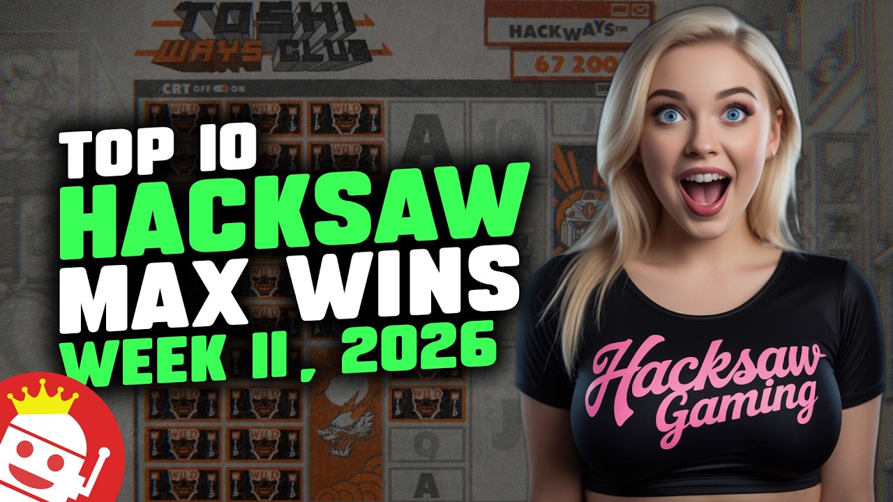 🔥 TOP 10 HACKSAW GAMING MAX WINS OF WEEK 11 / 2026
