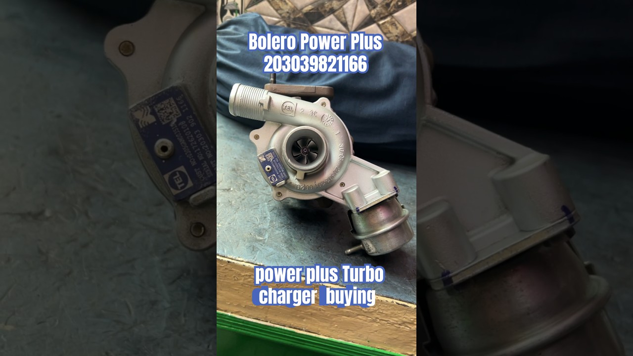 Turbocharger For Bolero Power Plus 203039821166 #automobile #turbozone #turbocharger