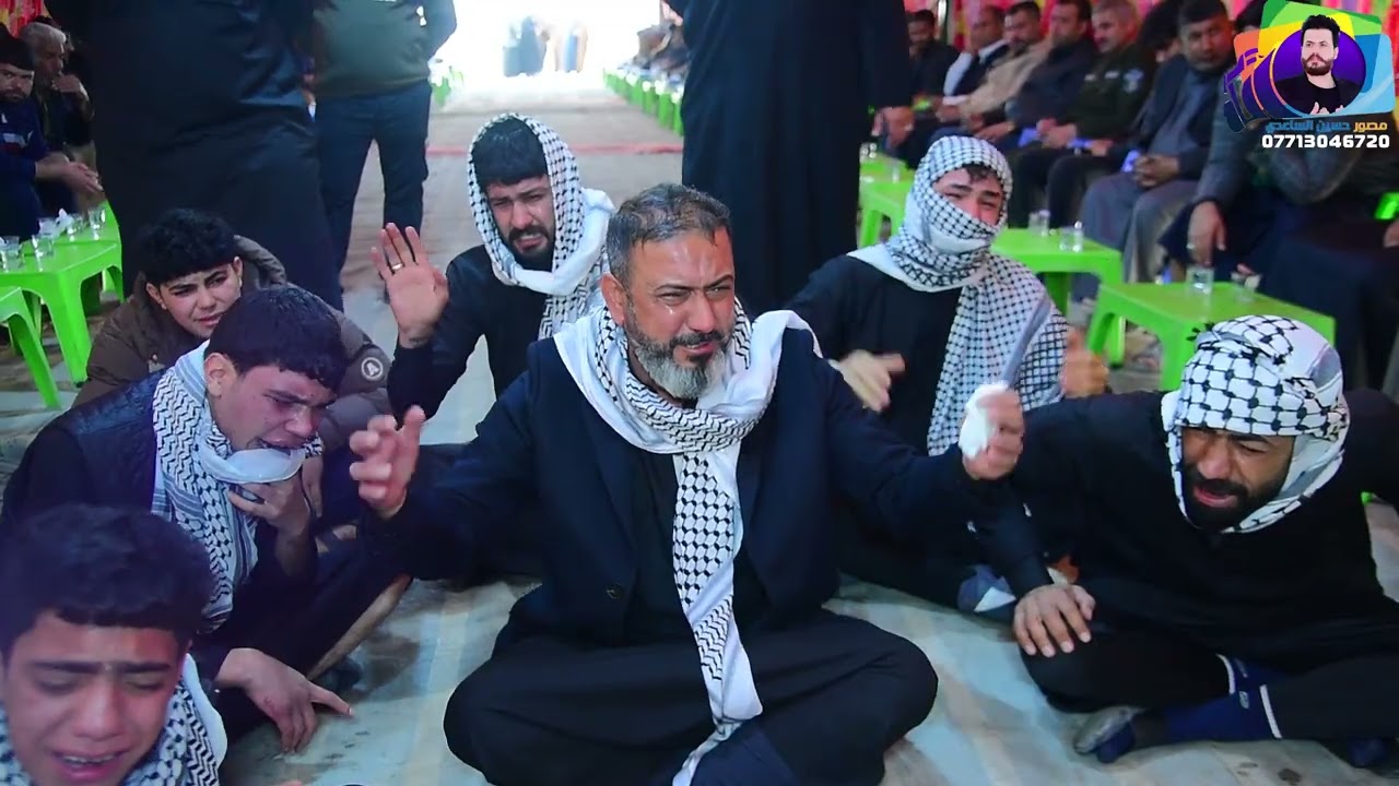 الناعي فلاح العكيلي مجلس عزاء المرحوم حبيب عباس جلوب السويعدي