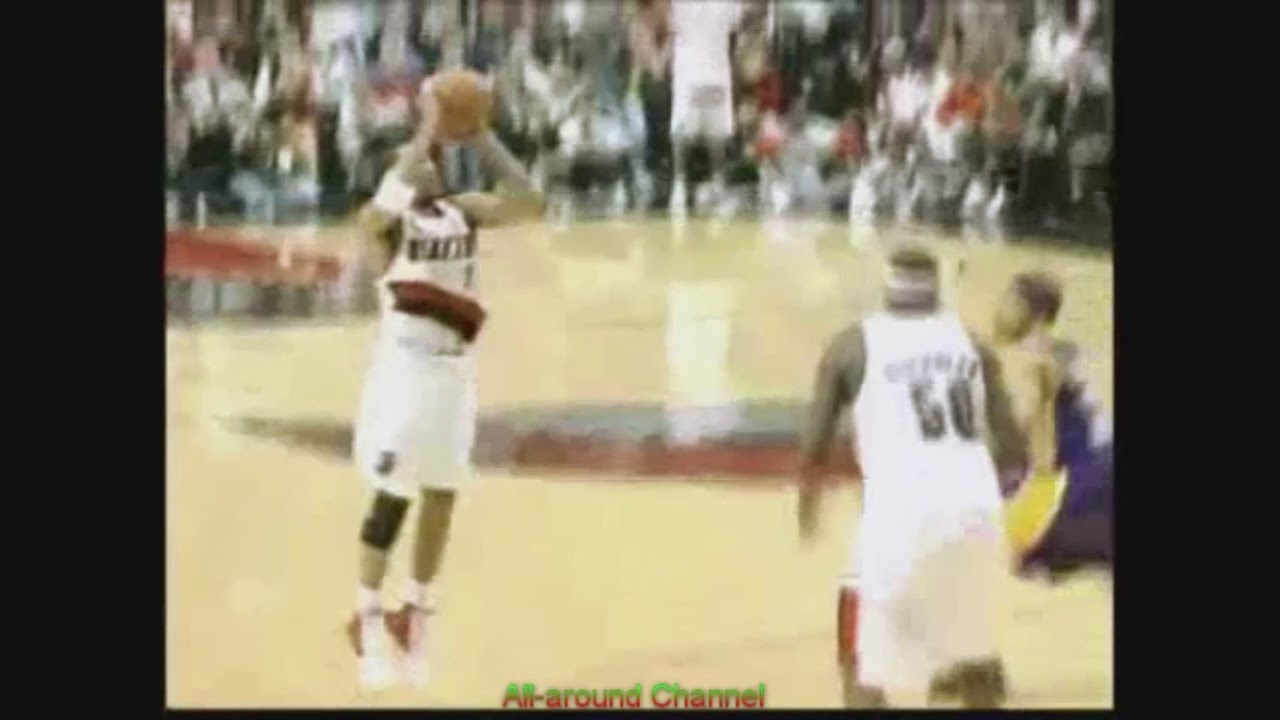 Damon Stoudamire 13 Pts 12 Ast Vs. Lakers, 2003-04. Clutch shots!