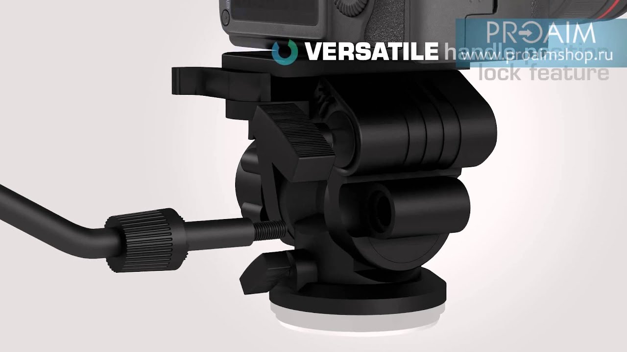 Штатив Proaim 75mm Bowl Head Tripod Stand, Fluid Head