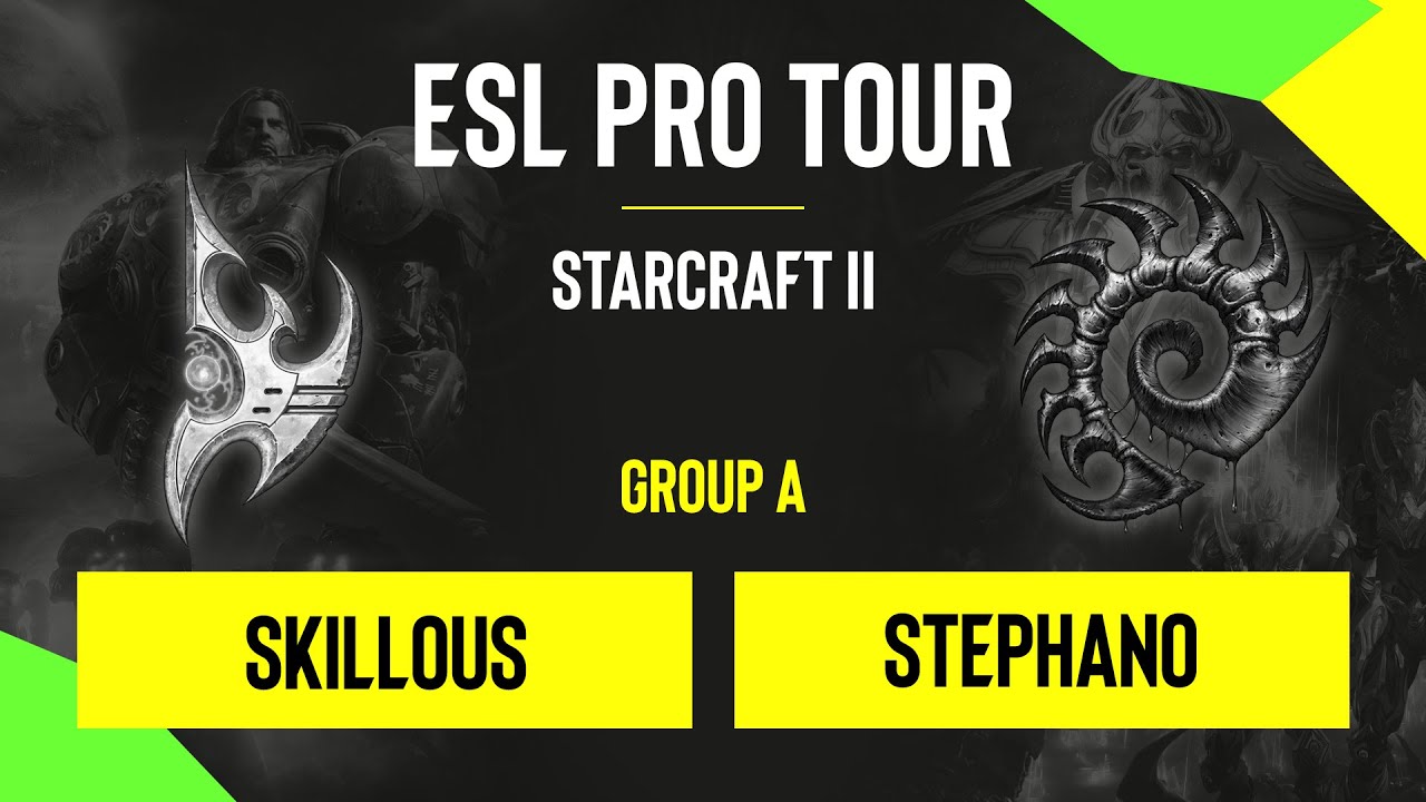 SC2 - SKillous vs. Stephano - DH SC2 Masters - Summer 2020 - Group A - EU