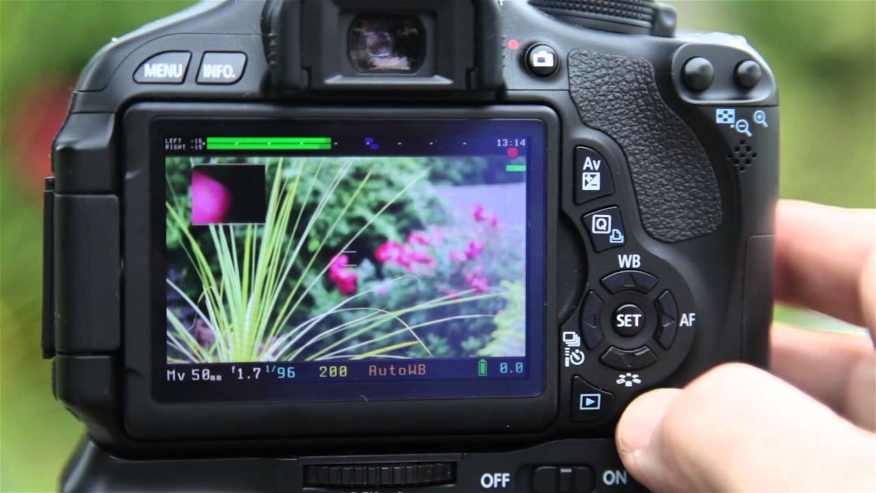 Canon T3i 600D best movie focus effect using magic lantern