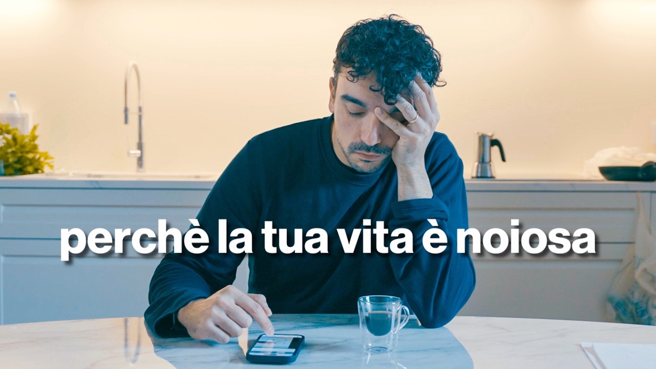 Perchè la tua vita è così Noiosa (4 Abitudini per Motivarti)