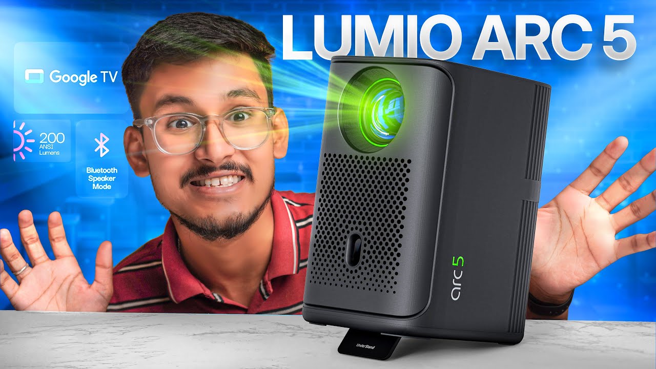 Обзор Lumio Arc 5 || Лучший проектор до 20000 рупий