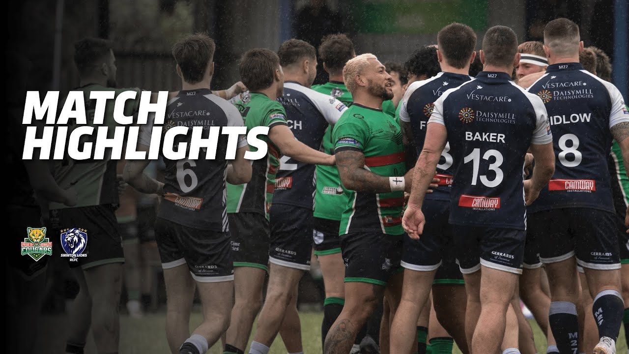 Highlights Swinton Lions v Keighley Cougars Betfred League One R14 2025