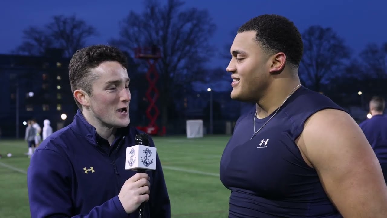 Navy Football 2026 Pro Day Interview: Landon Robinson