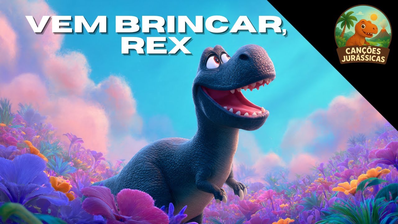 VEM BRINCAR, REX | Canções Jurássicas