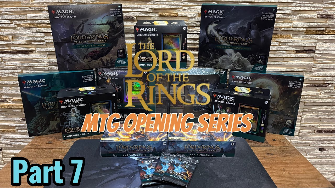 MTG: The Lord of the Rings |Opening Series| PART 7 | BOOSTER BOX Opening!