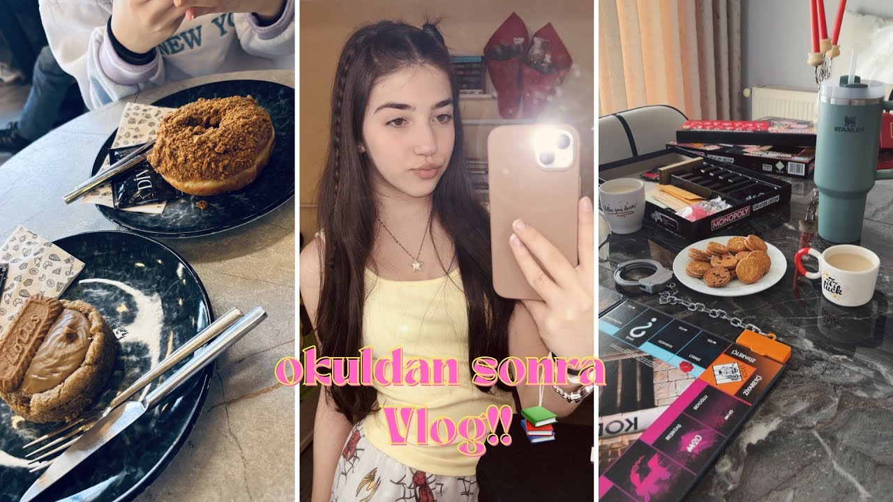 Okuldan Sonra Vlog📚|Helin Çalışkan
