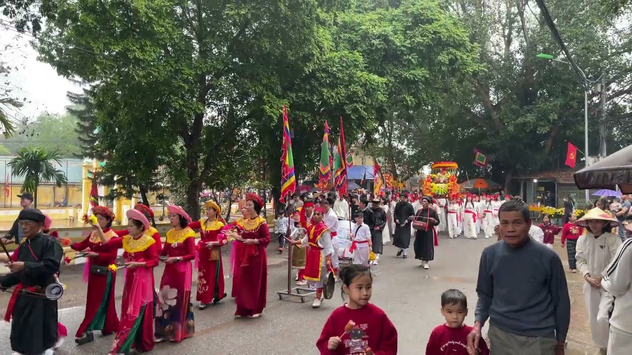 Hội làng xã Mỹ Đức Phù Lưu Tế ￼