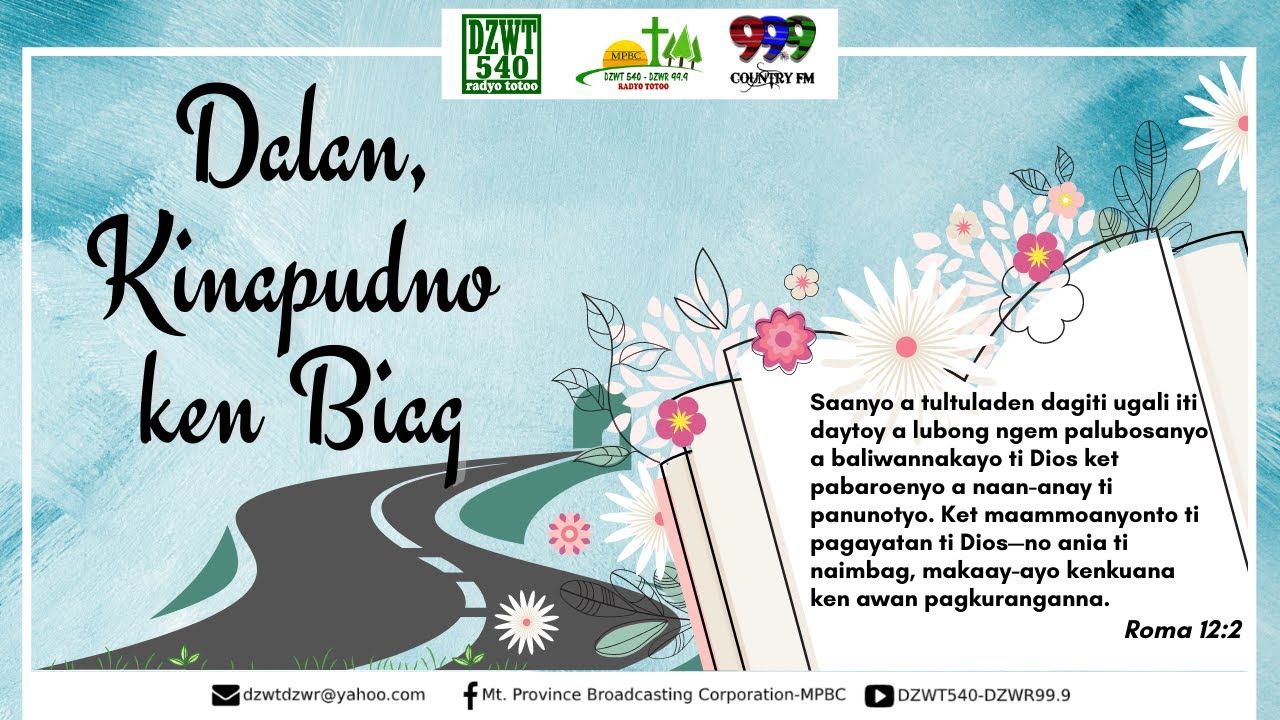DALAN, KINAPUDNO KEN BIAG - September 17, 2021