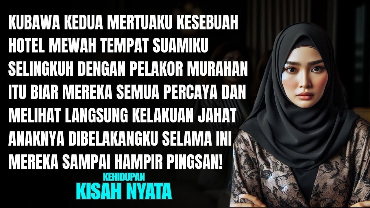 KUBAWA KEDUA MERTUAKU MELIHAT LANGSUNG SUAMIKU SEDANG BERSELINGKUH DENGAN PELAKOR DI HOTEL MEWAH