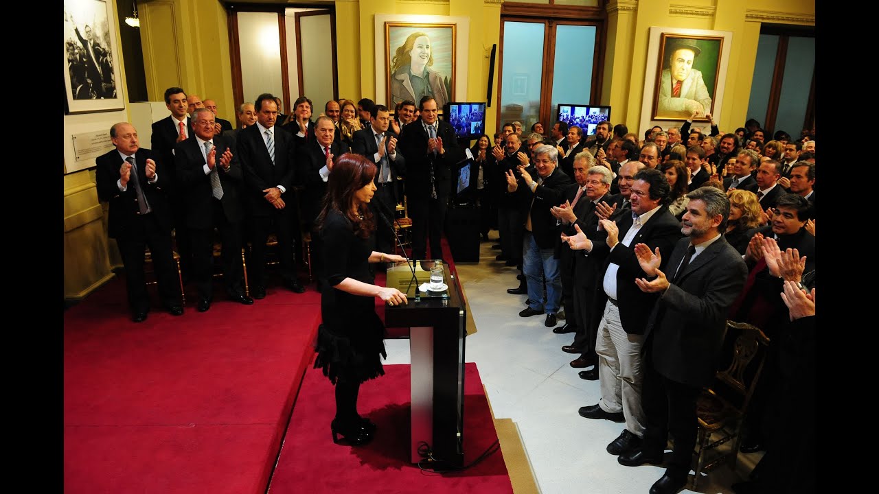 21 de JUN. Cristina Fernández anunció que buscará su reelección. Cadena Nacional