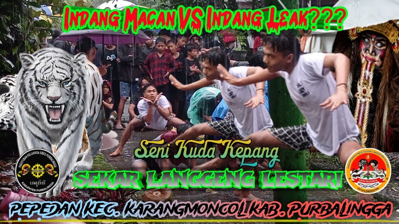 Janturan Indang LEAK vs Indang MACAN Ebeg Kuda Kepang Sekar Langgeng Lestari Pepedan Karangmoncol