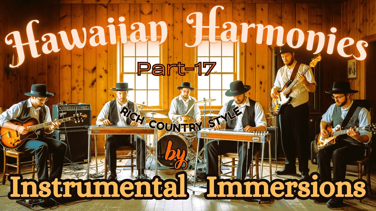 Hawaiian Harmonies (Part 17) | Instrumental Immersions | Serene Hawaiian, Pedal & Lap Steel Guitars