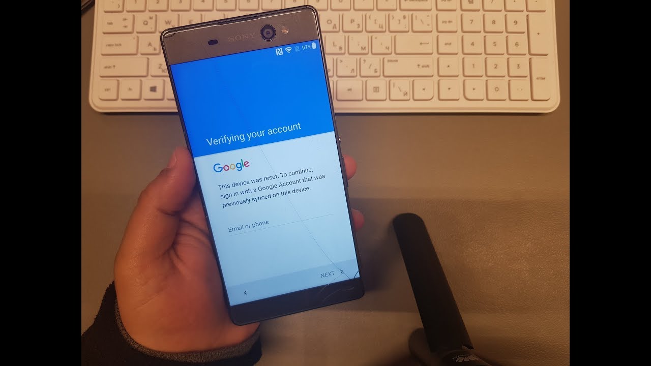 Sony Xperia XA Ultra F3211.Remove google account Bypass FRP.Without box.