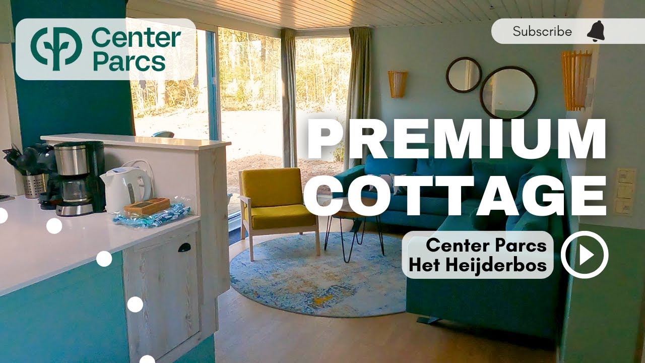 6 persoons Premium Cottage op Center Parcs Het Heijderbos