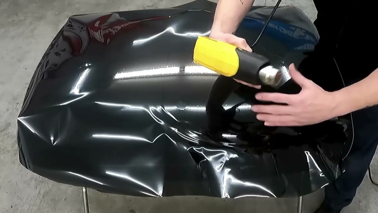 Advance window tint pull shrinking 2018 Honda Civic back glass