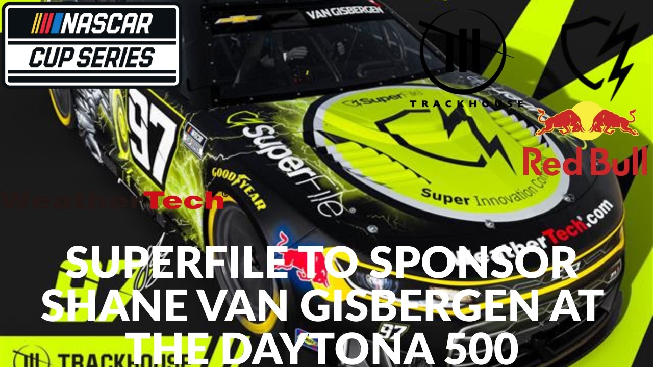Компания SuperFile выступит спонсором Шейна Ван Гисбергена на гонке Daytona 500.