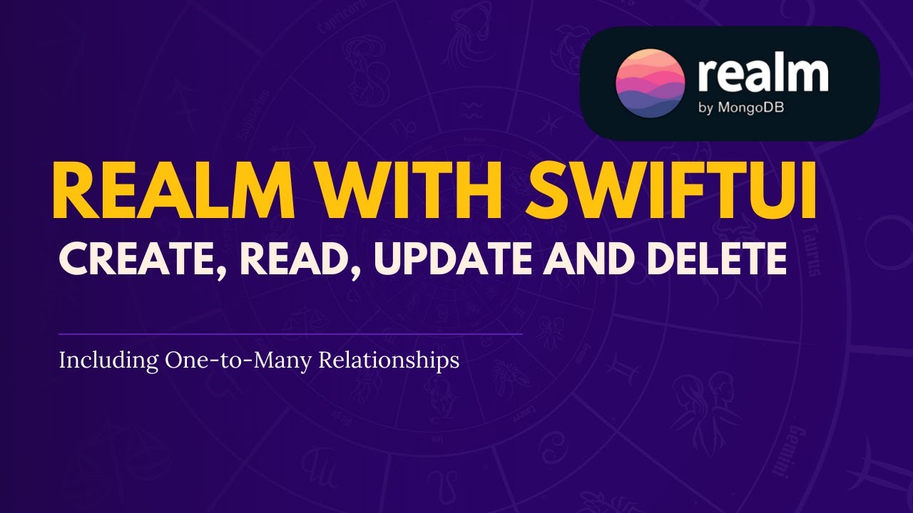 Realm with SwiftUI - Create, Read, Update, Delete and Relationships
