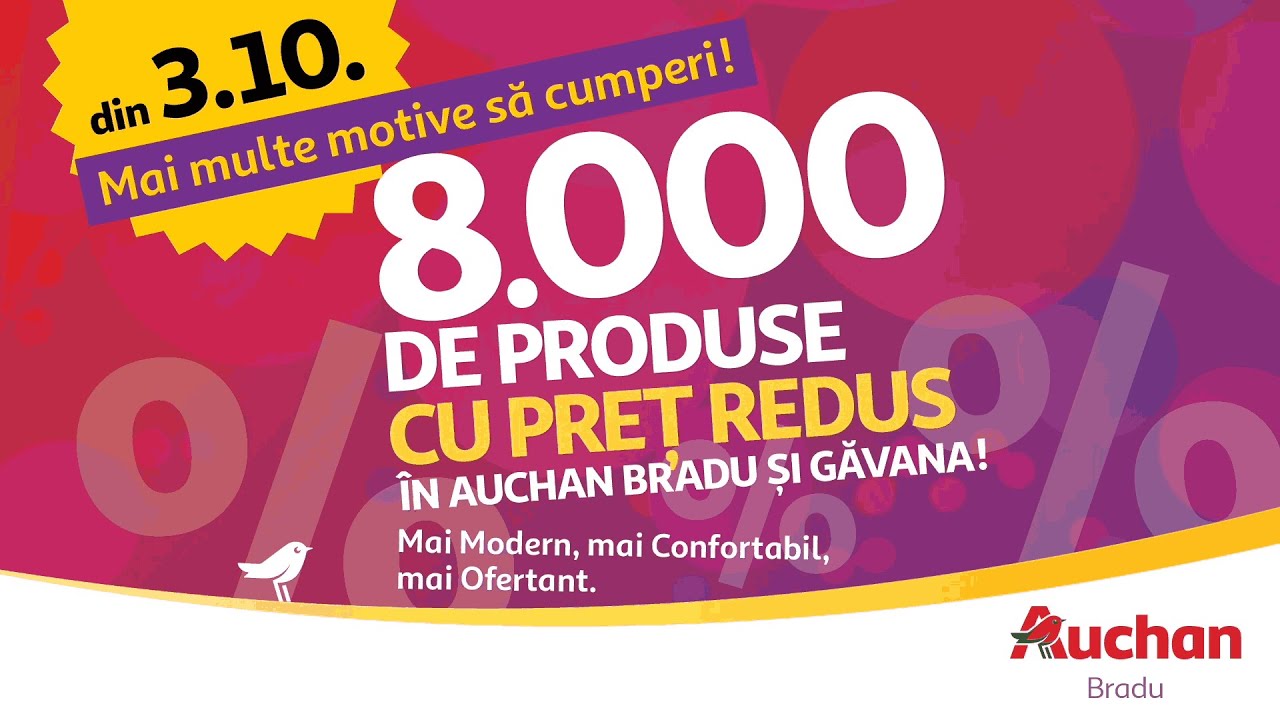 Remodelare Auchan Pitesti Bradu