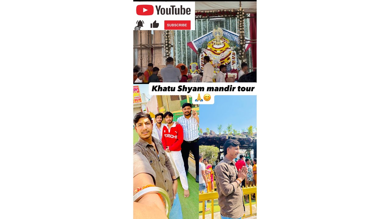 Khatu Shyam mandir tour Delhi🙏💫 #youtube #youtubeshorts #khatu #khatushyam #delhi 