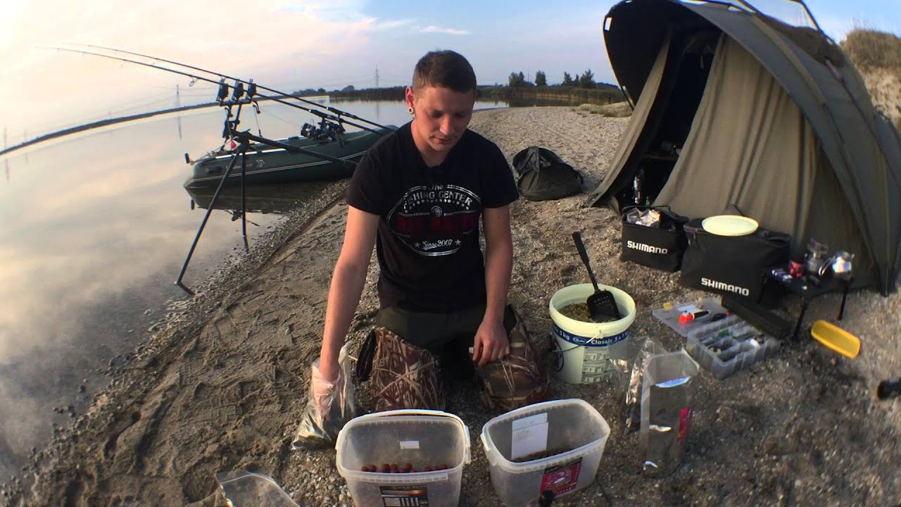 Hotspot finden am Baggersee Karpfenangeln Teil 2 Baitpowder RSR-Baits