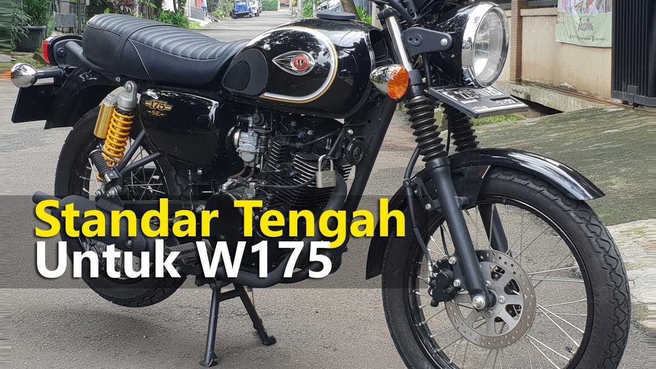 VLOG : Standar Tengah untuk Kawasaki W175 | TMCBlog #1119