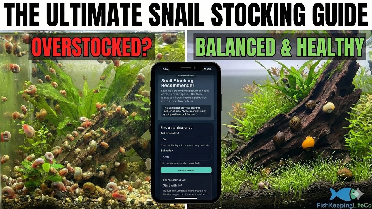 How Many Snails Should You Actually Add? | A Guide to Welfare-First Stocking