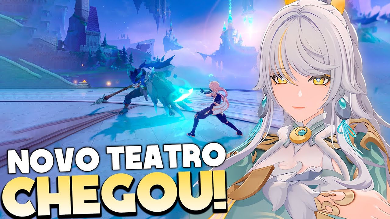 SORTEIIIOOOO!! Hoje é dia de TEATRO e muito Mais!! MAIN COLUMBINA on! | Genshin impact  6.3
