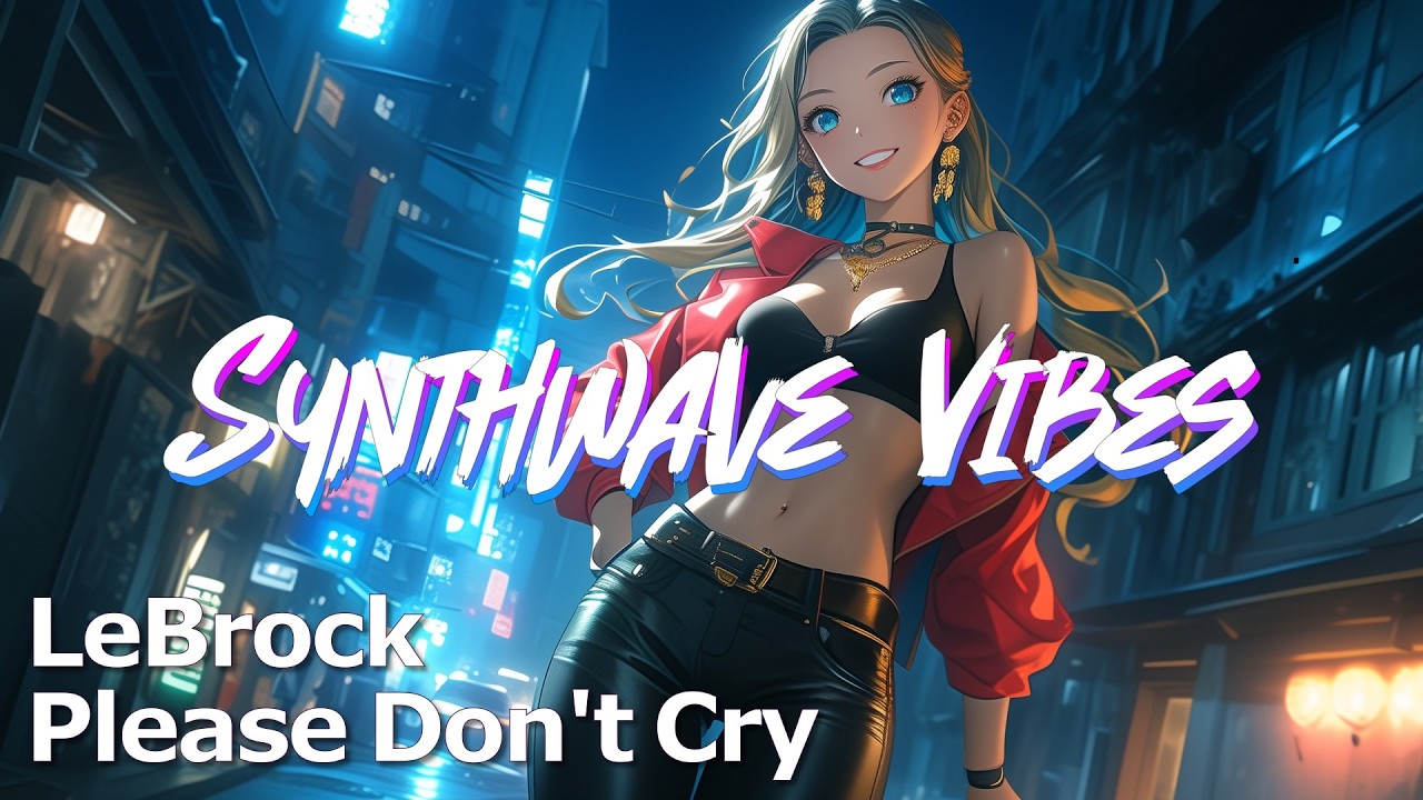 LeBrock - Please Don't Cry ( Synthwave | Retrowave )