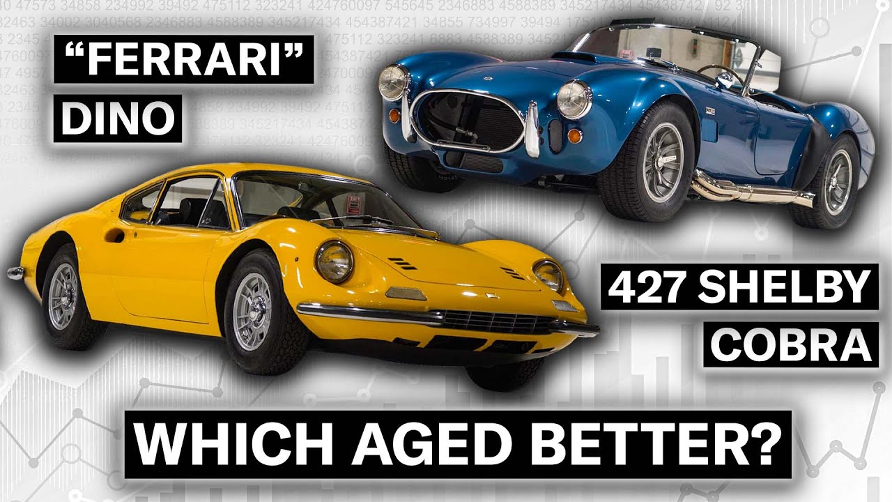 Ferrari that isn't a Ferrari or real Shelby Cobra? 1969 Dino vs 1966 Cobra | The Appraiser - Ep.3