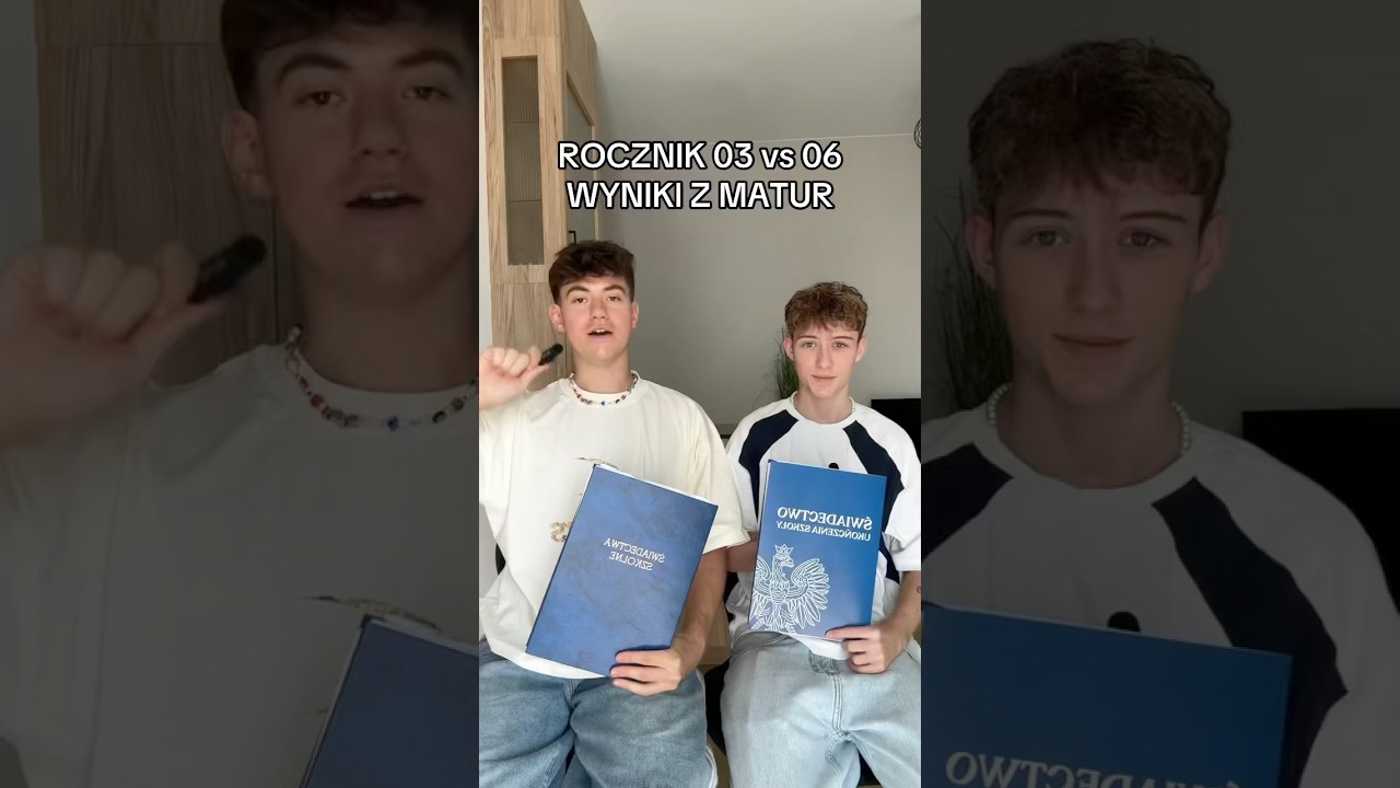 Por&oacute;wnujemy wyniki z MATURY (2003 vs 2006)