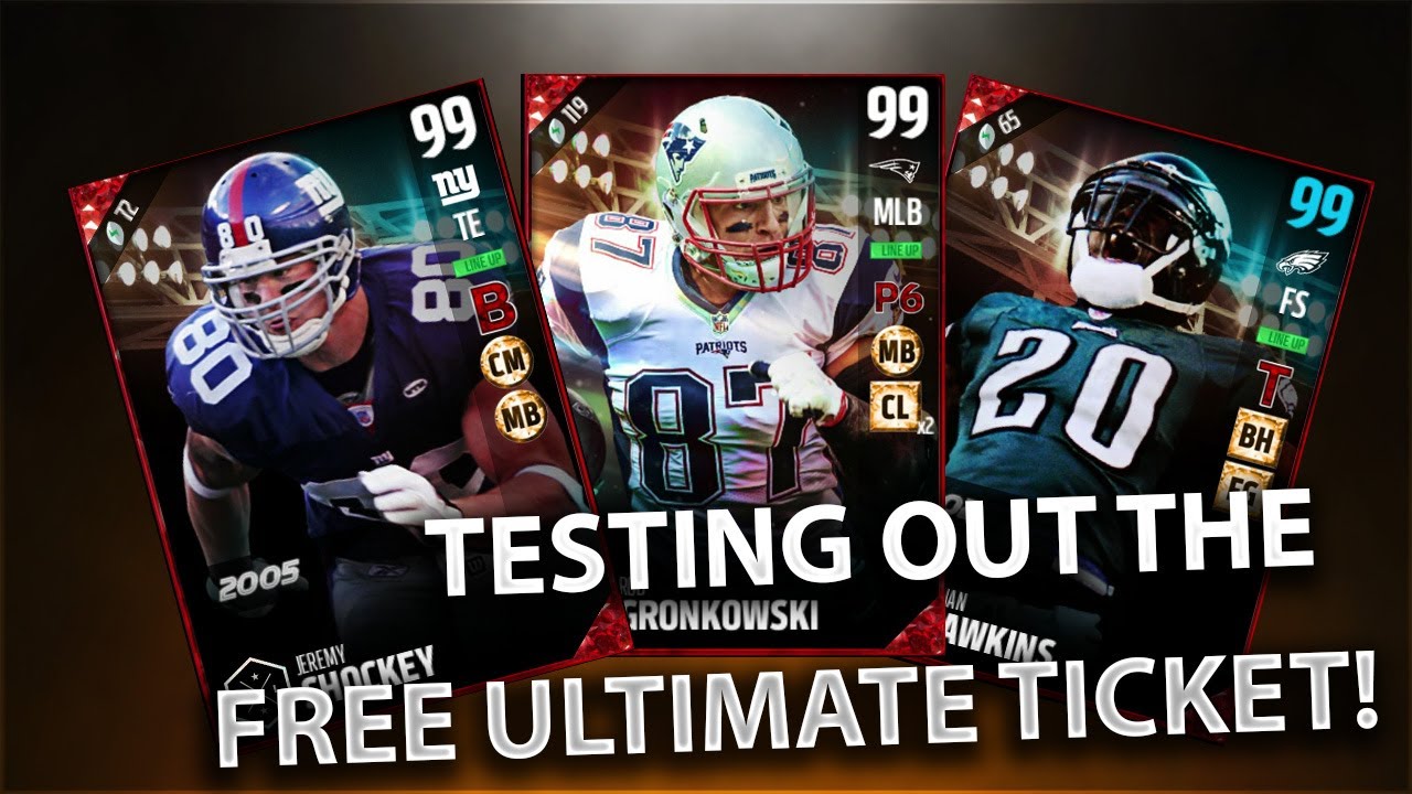 USING OUR FREE ULTIMATE TICKET GRONK!! NEW ULTIMATE PICKUPS!! - Madden 17 Live Stream