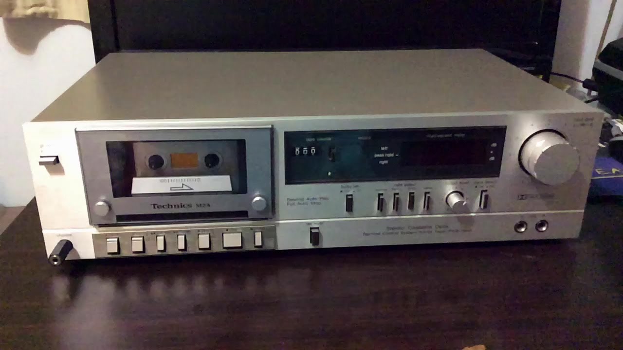 Technics RS-M24 Cassette Player Demo