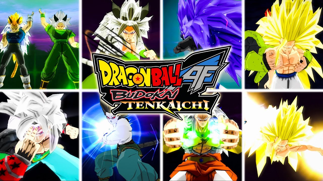 TODAS LAS TRANSFORMACIONES & PODERES FINALES.! 😈 DRAGON BALL AF: BUDOKAI TENKAICHI 3 MODS