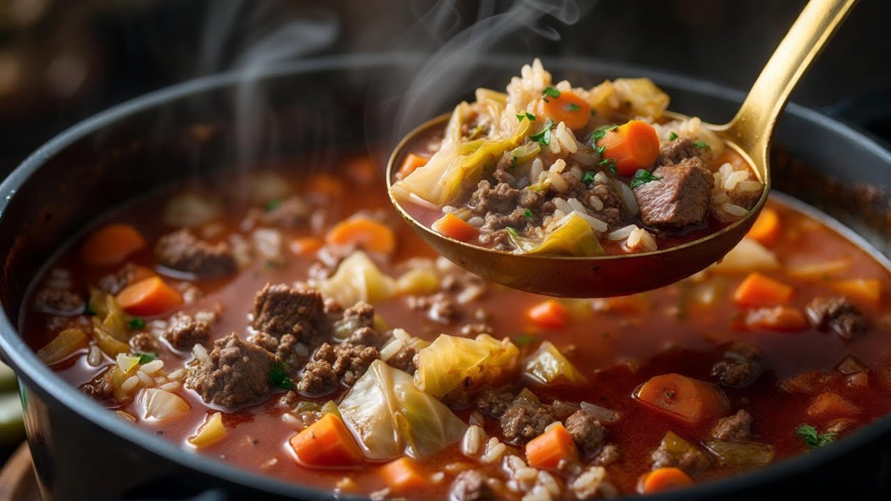 Upgraded Cabbage Roll Soup — One-Pot, High-Protein, Low-Carb Comfort Dinner Better Than the Classic