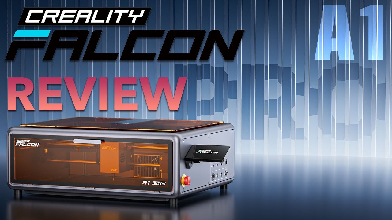 Creality Falcon A1 PRO 20W - Review + Generación de trabajos