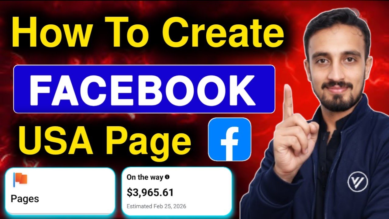 How To Create USA Facebook Page | USA Facebook Page Kaise Banaye