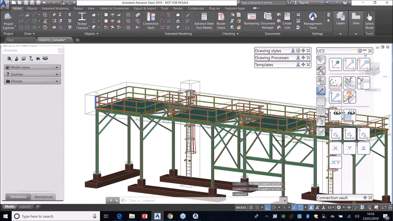 Advance Steel Drawing Customisation for the Plant Industry