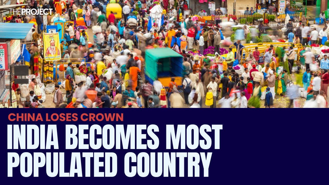 India Over Takes China As World's Most Populous Country, With More Than 1.4 Billion People