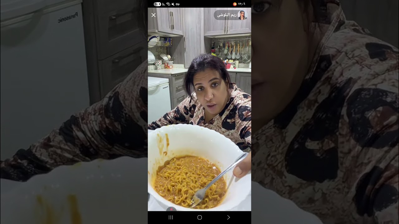طريقة  الأندومي  مع ريم البلوشي #اكسبلور 