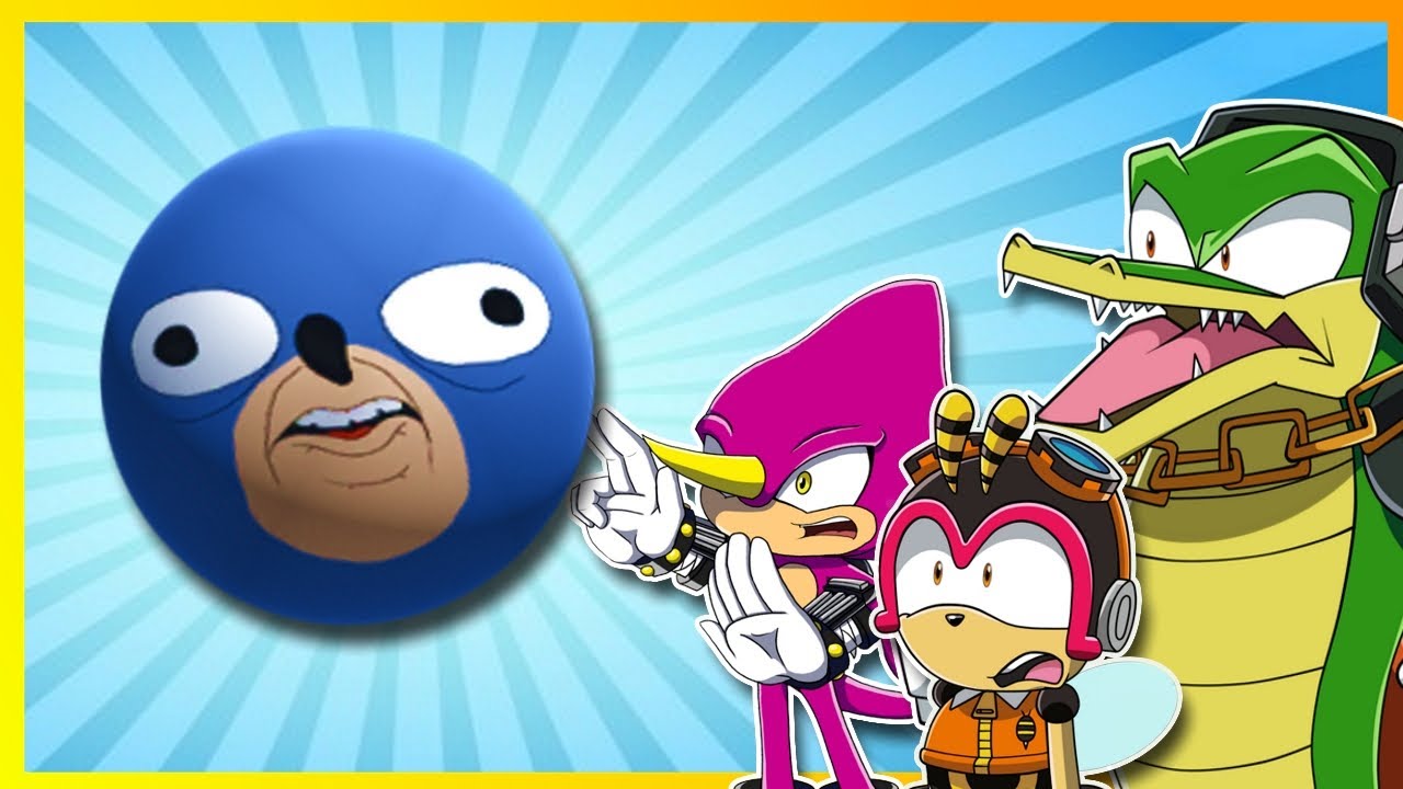 GOTTA ROLL FAST?! - Team Chaotix Play Sanic Ball Ft. Emerald Masters & Gotta Go Fast!