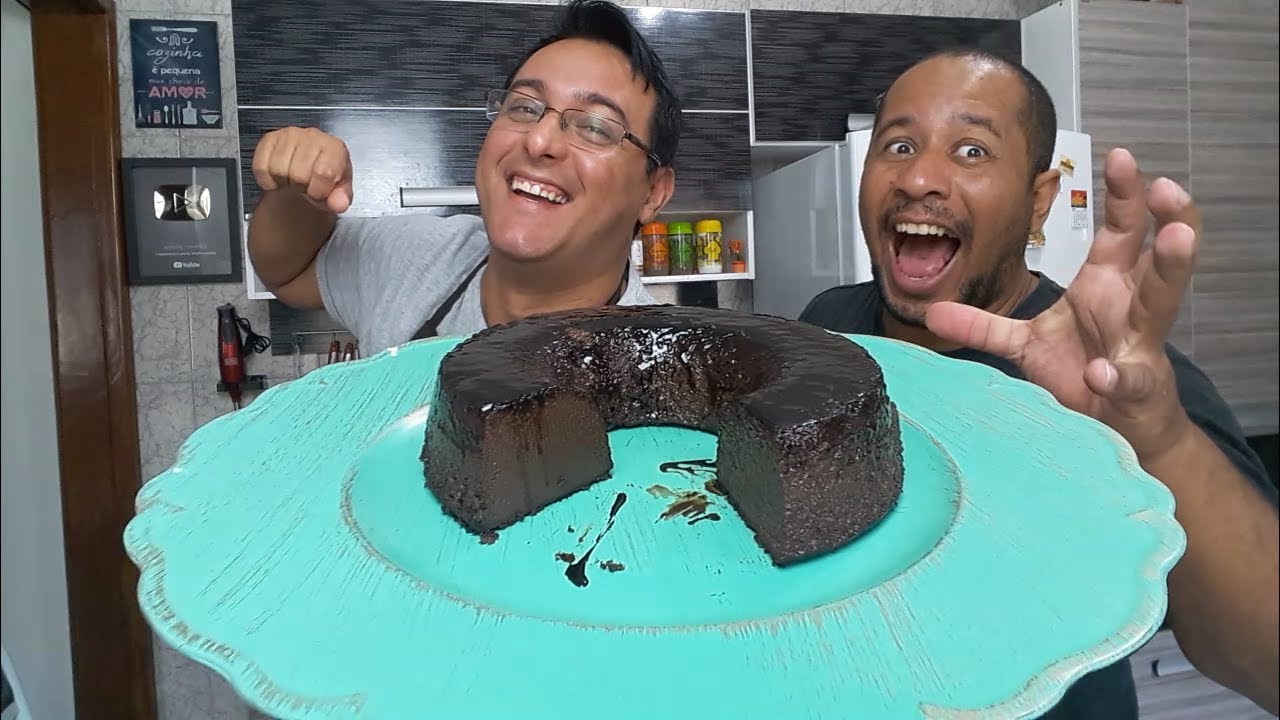 Pudim de Chocolate de última hora Rápido e Irresistível