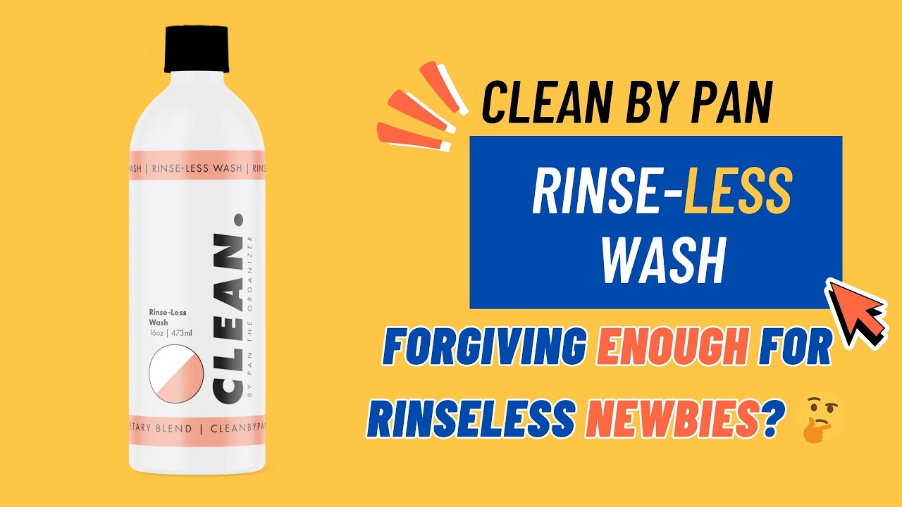 Clean by Pan Rinseless On a Coated and Uncoated Vehicle